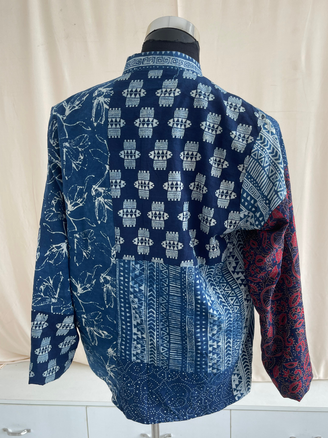 Patchwork Reversible Summer Unisex Jacket 1