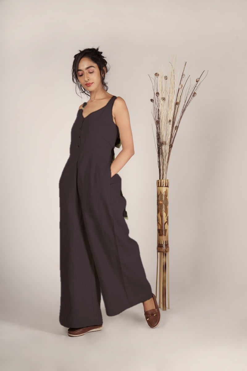 Wind in my hair Hemp Jumpsuit | Size XS