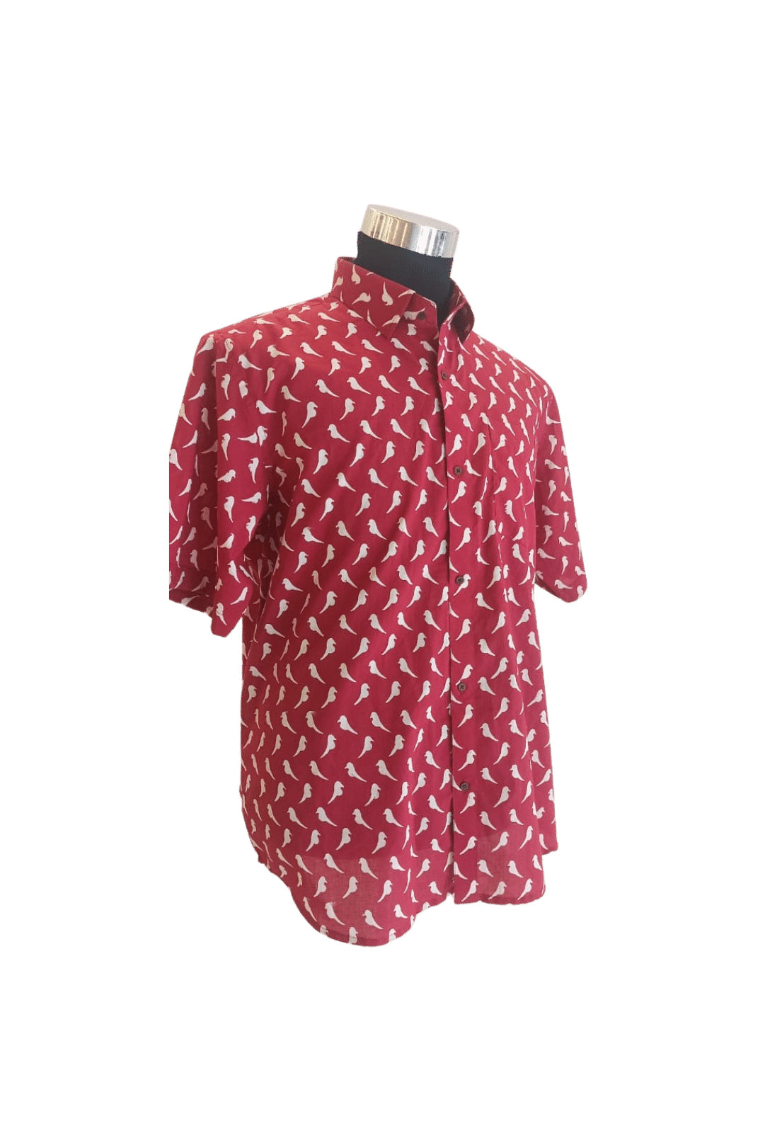 Charlie Handblock-printed Shirt