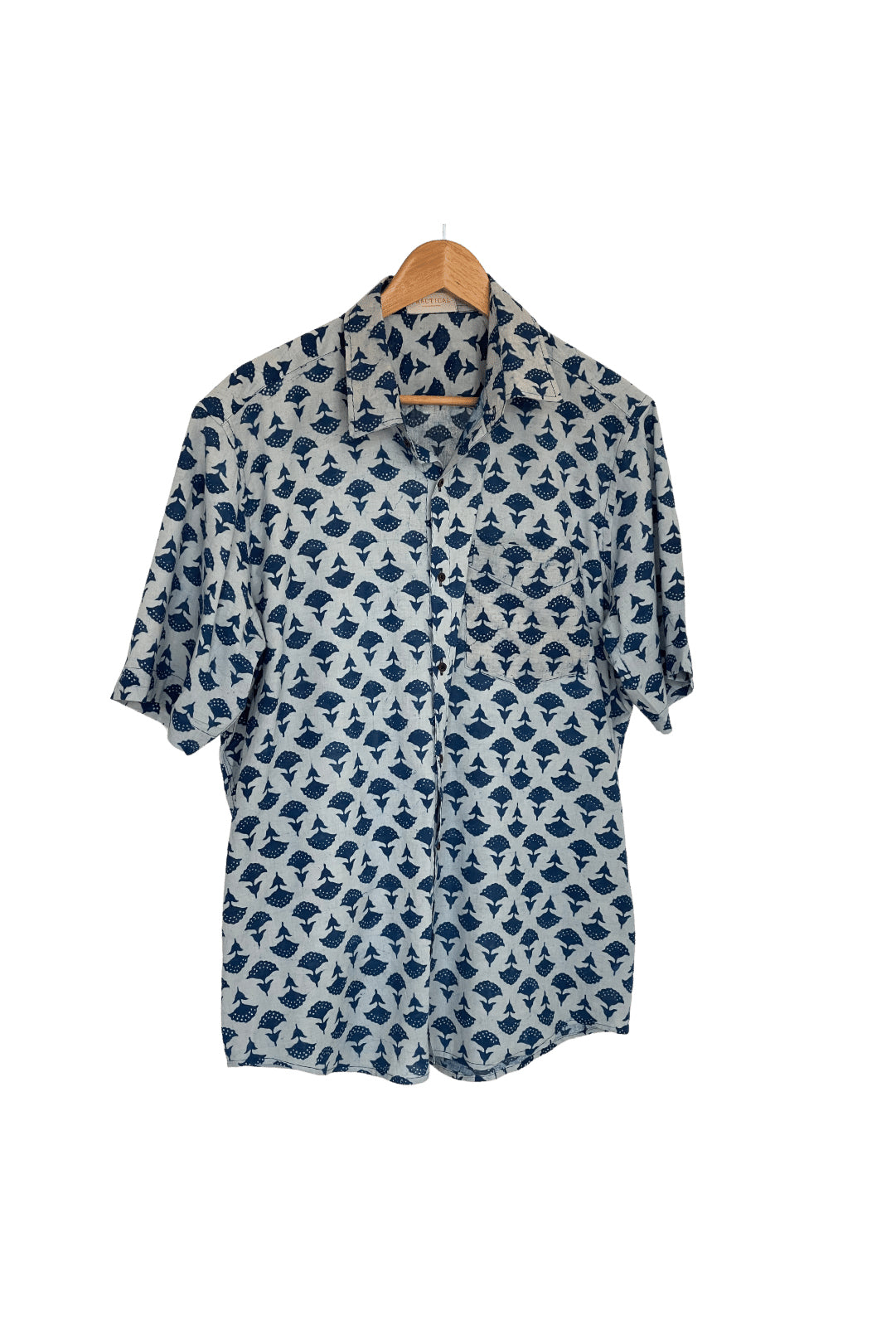 Hayden Handblock-printed Shirt-copy