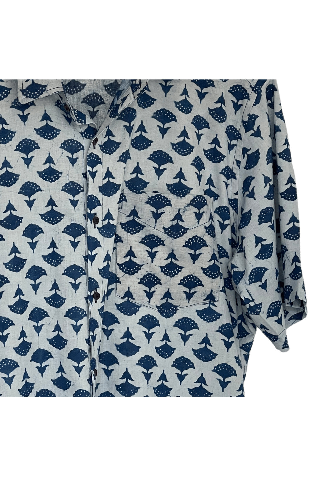 Hayden Handblock-printed Shirt-copy