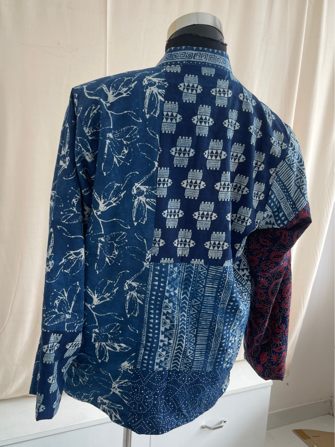 Patchwork Reversible Summer Unisex Jacket 1