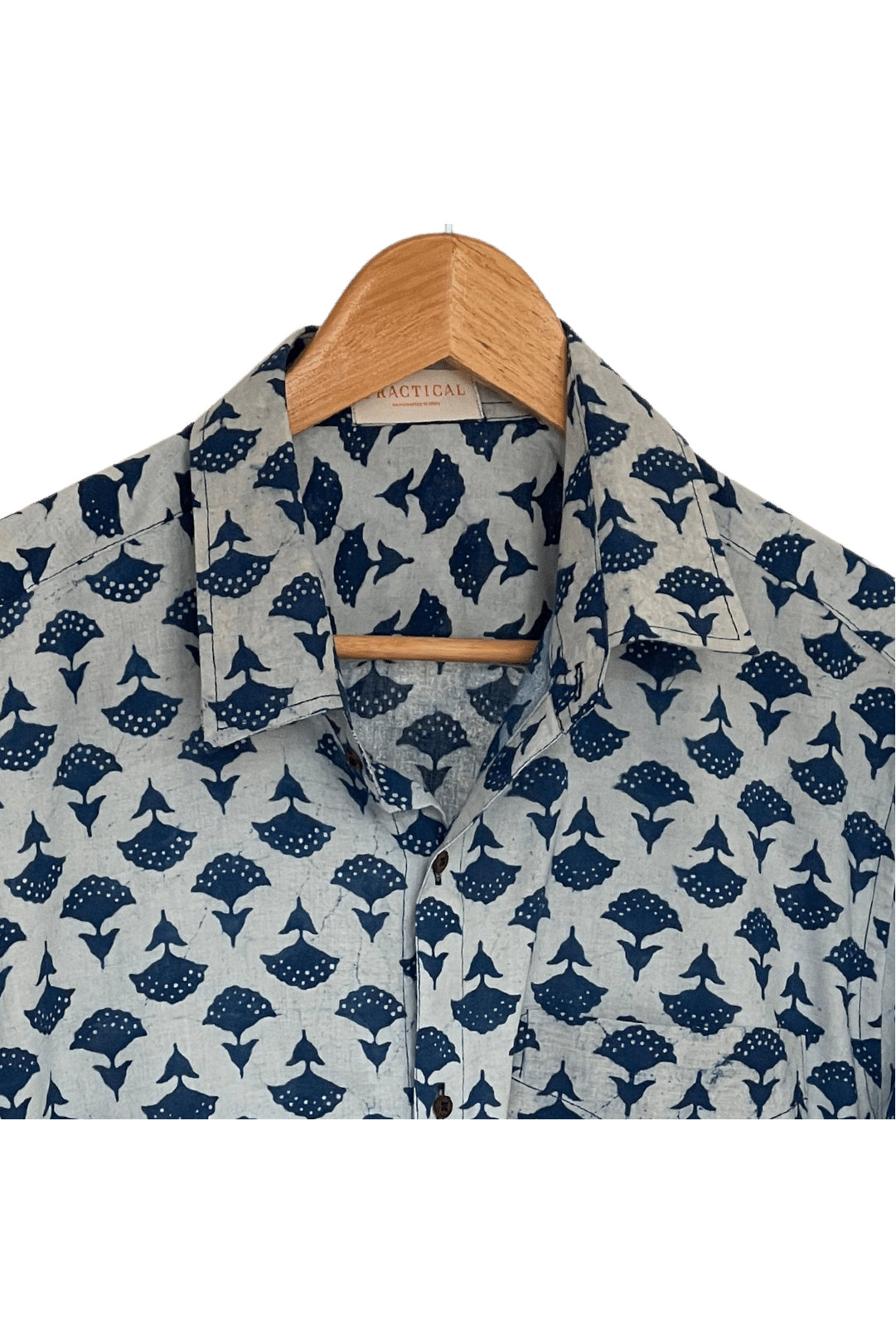 Hayden Handblock-printed Shirt-copy