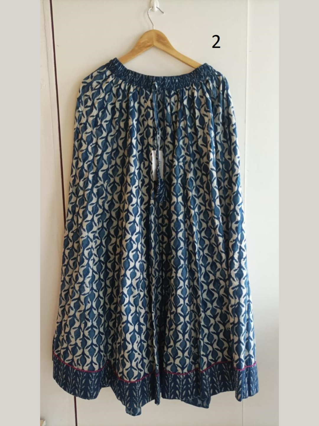 HANDBLOCK PRINTED LONG SKIRT