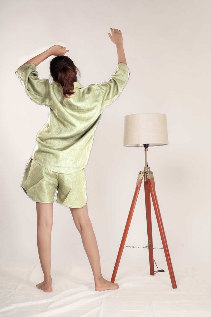 Hemp Lounge Set - Shirt + Shorts