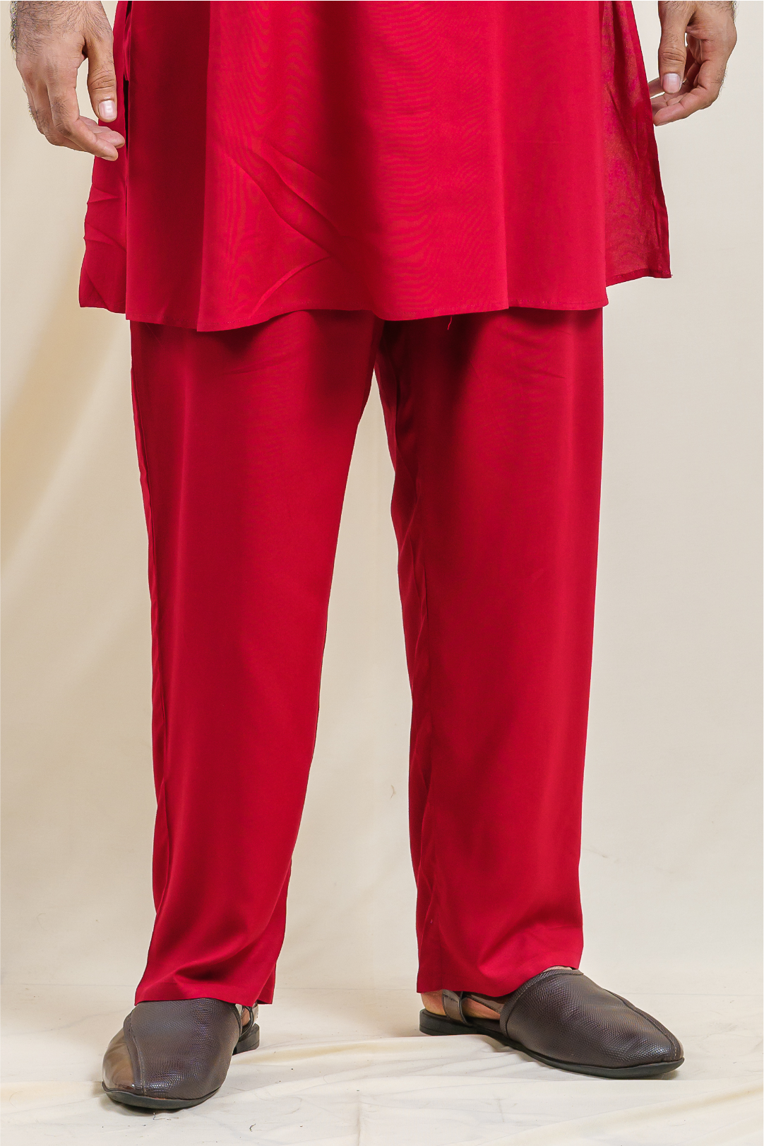 Royal Maroon Ascent Modal Satin Pajama