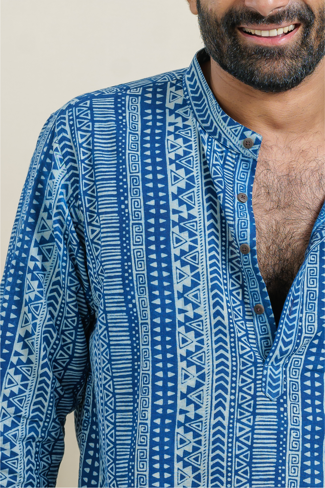 Haka Full-Sleeved Cotton Kurta