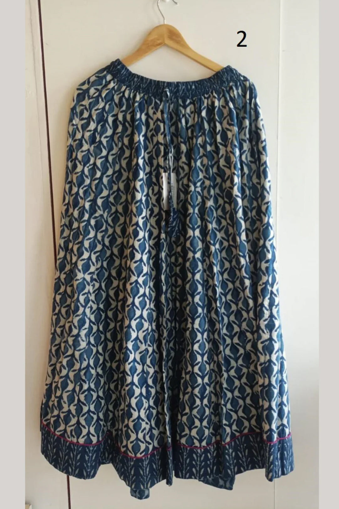 HANDBLOCK PRINTED LONG SKIRT