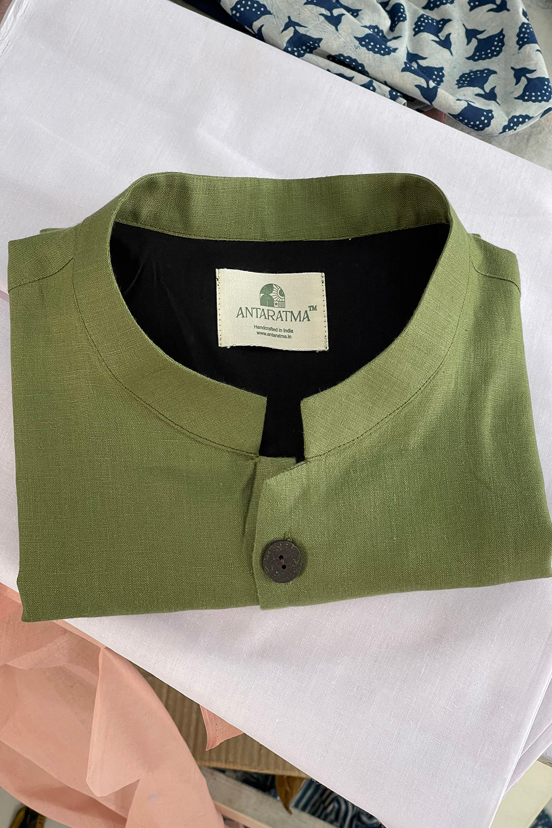 Olive Branch Eternal Hemp Nehru Jacket