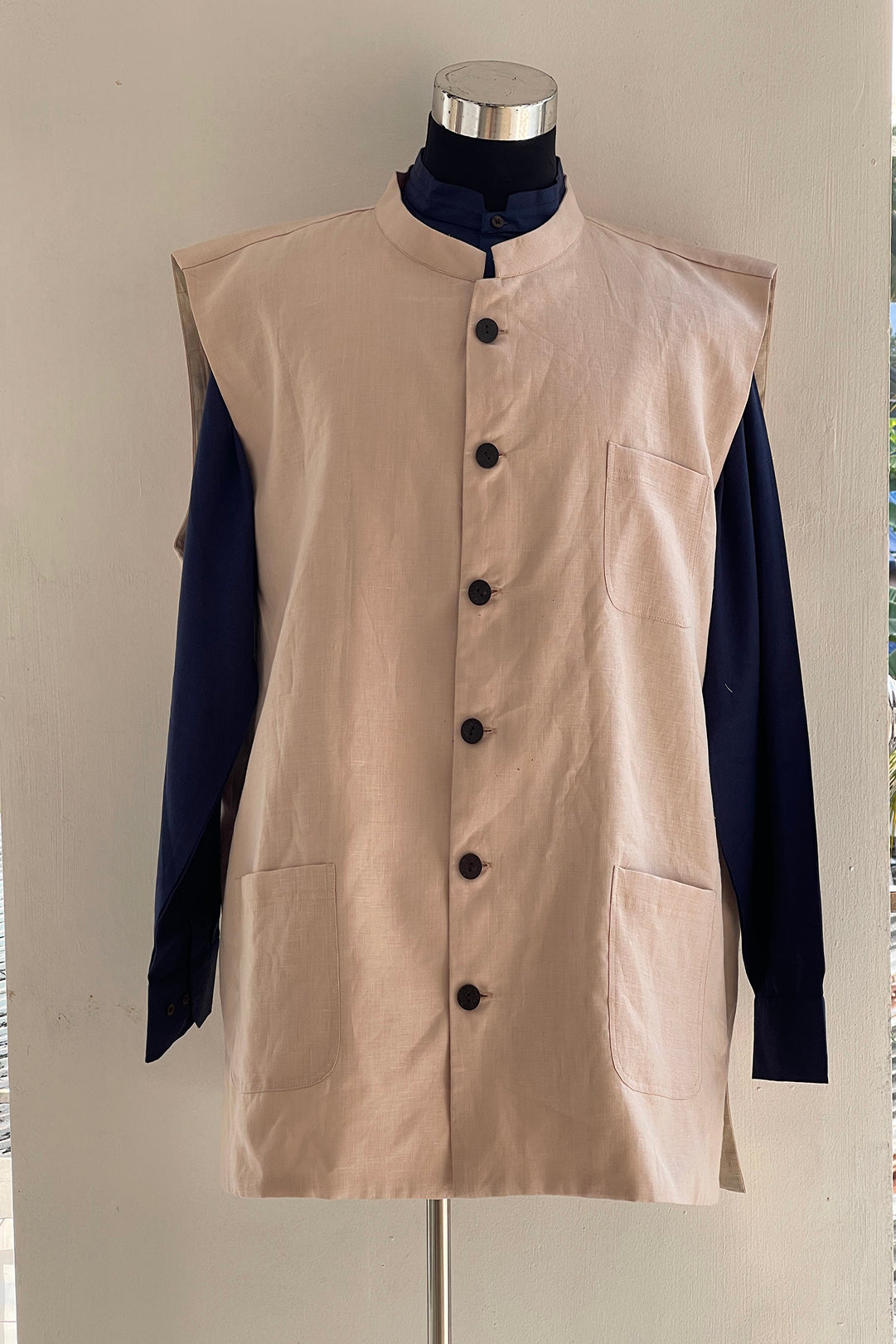 Milky Chai Eternal Hemp Nehru Jacket