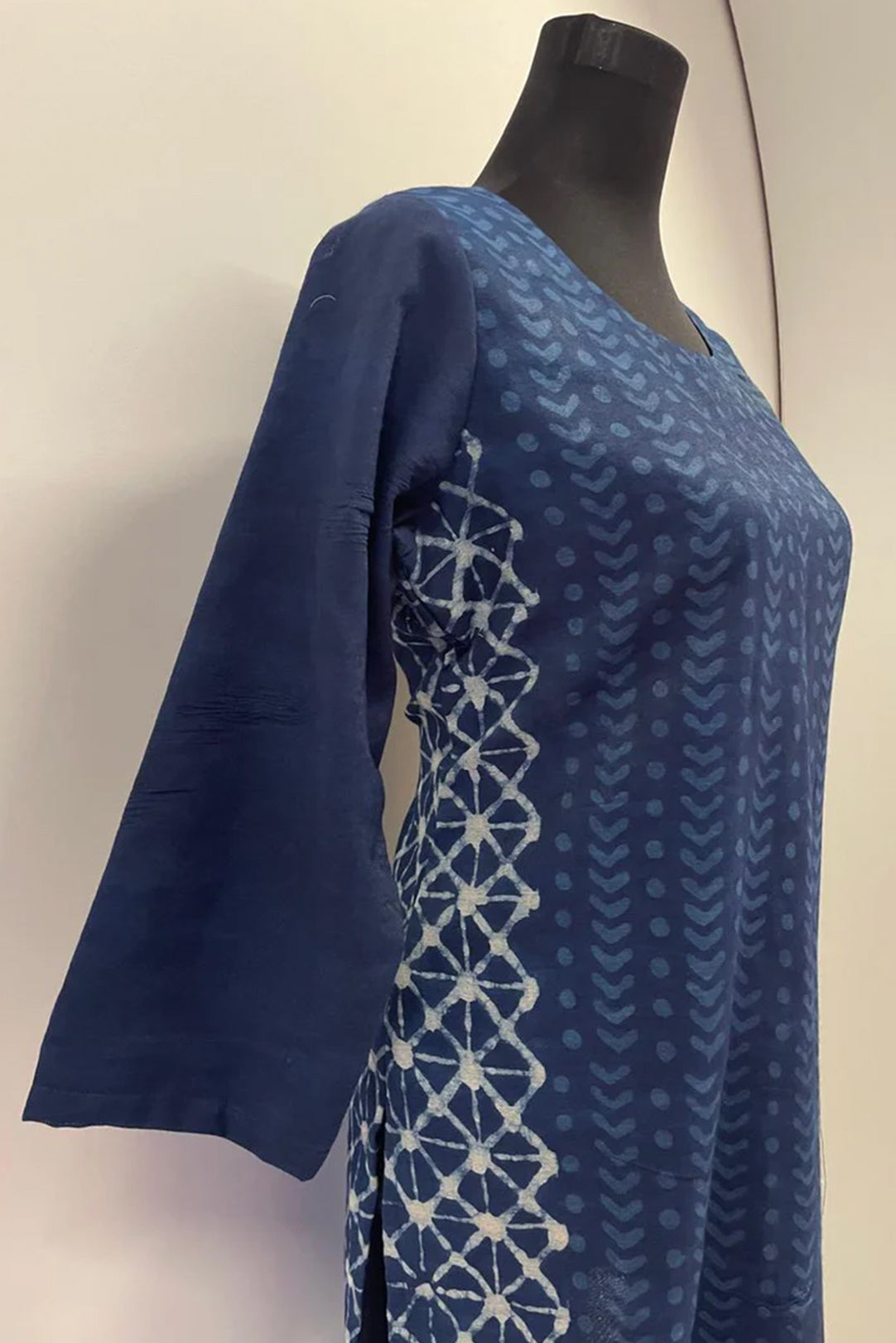 Indigo Patchwork Kurti