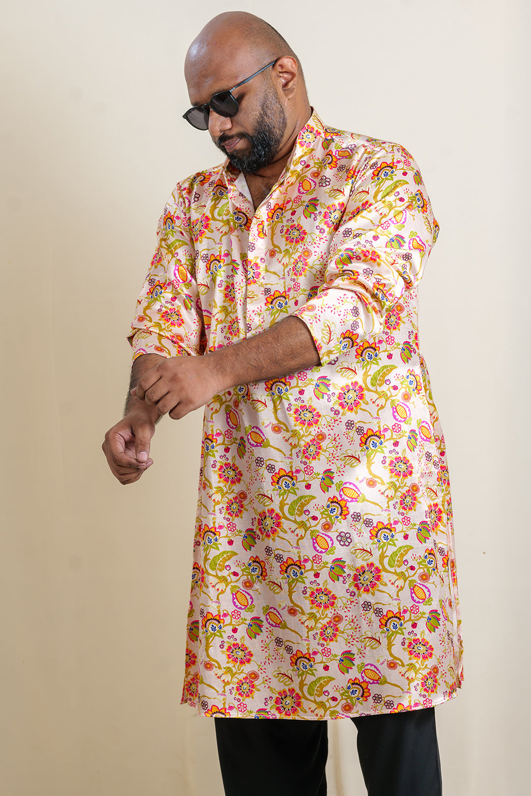 Regal Mashru Silk Kurta