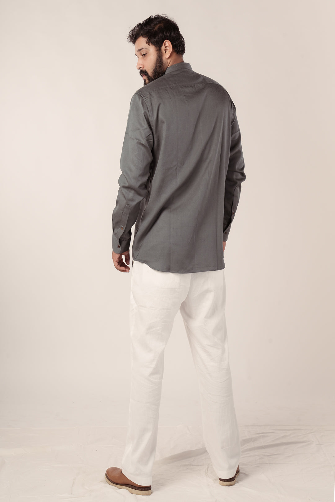 Oasis Ayurvedic Cotton Tapered Trousers